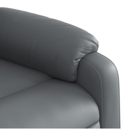 Fauteuil inclinable Gris Similicuir