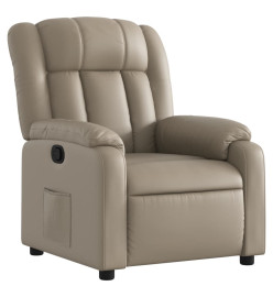 Fauteuil inclinable Cappuccino Similicuir