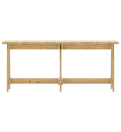 Mobilier de salle à manger de jardin 3 pcs Bois de pin imprégné
