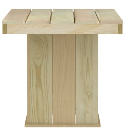 Mobilier de salle à manger de jardin 3 pcs Bois de pin imprégné