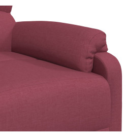 Fauteuil de massage Rouge bordeaux Tissu