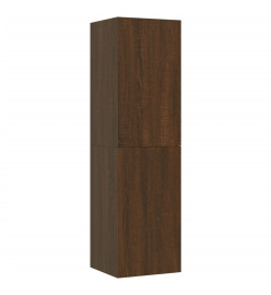 Meubles TV muraux 2 pcs Chêne marron 30,5x30x110 cm