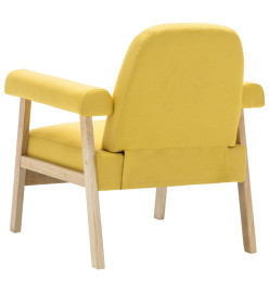 Fauteuil Jaune Tissu