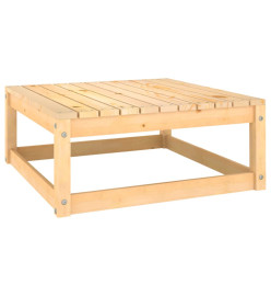 Salon de jardin 9 pcs Bois de pin massif