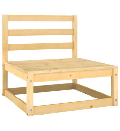 Salon de jardin 6 pcs Bois de pin massif