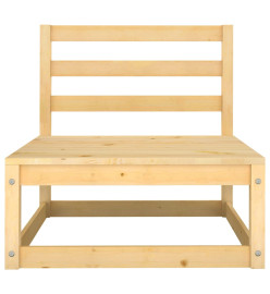 Salon de jardin 8 pcs Bois de pin massif