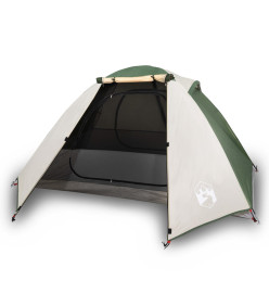 Tente de camping 2 personnes vert 224x248x118 cm taffetas 185T