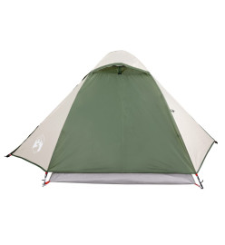 Tente de camping 2 personnes vert 224x248x118 cm taffetas 185T