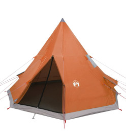 Tente de camping 4 personnes 367x367x259 cm taffetas 185T