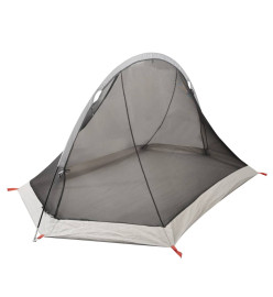 Tente de camping 2 personnes 267x154x117 cm taffetas 185T