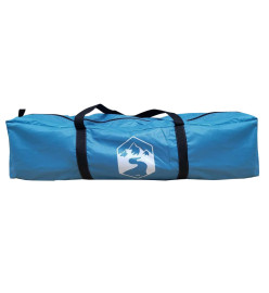 Tente de camping 4 personnes bleu 367x367x259 cm taffetas 185T