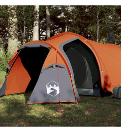 Tente de camping 4 personnes 360x135x105 cm taffetas 185T