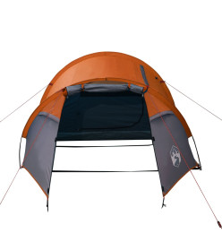 Tente de camping 4 personnes 360x135x105 cm taffetas 185T