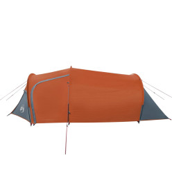 Tente de camping 4 personnes 360x135x105 cm taffetas 185T