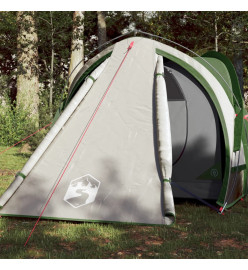 Tente de camping 2 personnes vert 320x140x120 cm taffetas 185T