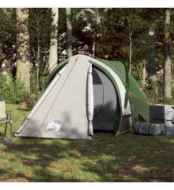 Tente de camping 2 personnes vert 320x140x120 cm taffetas 185T