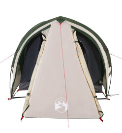 Tente de camping 2 personnes vert 320x140x120 cm taffetas 185T