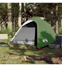 Tente de camping 2 personnes vert 264x210x125 cm taffetas 185T