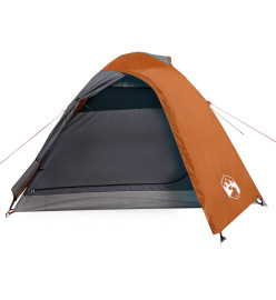 Tente de camping 2 personnes 264x210x125 cm taffetas 185T