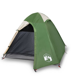 Tente de camping 2 personnes vert 254x135x112 cm taffetas 185T