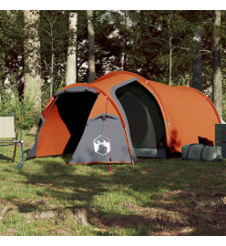 Tente de camping 3 personnes 370x185x116 cm taffetas 185T