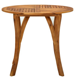Ensemble de salle à manger de jardin 5 pcs Gris