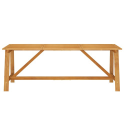 Ensemble de salle à manger de jardin 9 pcs Noir
