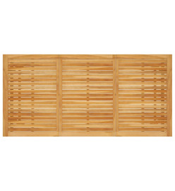 Ensemble de salle à manger de jardin 9 pcs Gris