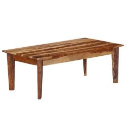 Table basse 110x60x40 cm Bois de Sesham massif