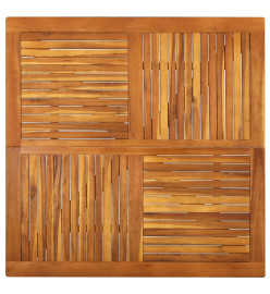 Ensemble de salle à manger de jardin 5 pcs Gris
