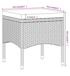 Meubles dîner jardin 5 pcs Résine tressée et verre trempé Noir