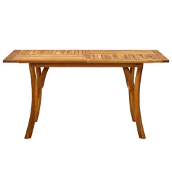 Ensemble de salle à manger de jardin 5 pcs Noir