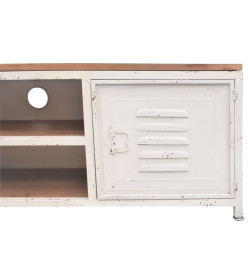 Meuble TV 120x30x40 cm Blanc