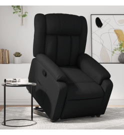 Fauteuil inclinable Noir Similicuir