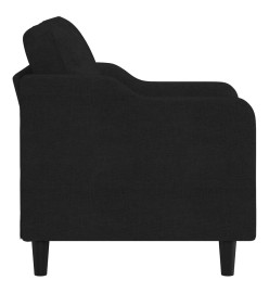 Fauteuil Noir 60 cm Tissu