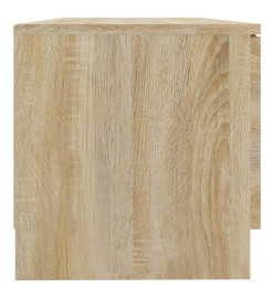 Meubles TV 2 pcs Chêne sonoma 80x35x36,5 cm Bois d'ingénierie