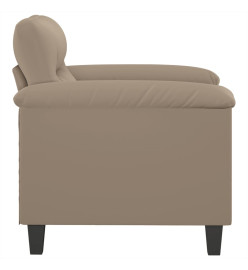 Chaise de canapé Taupe 60 cm Tissu microfibre