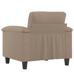 Chaise de canapé Taupe 60 cm Tissu microfibre