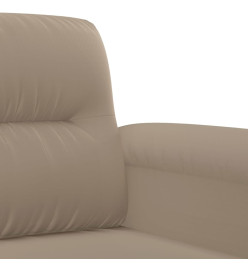 Chaise de canapé Taupe 60 cm Tissu microfibre