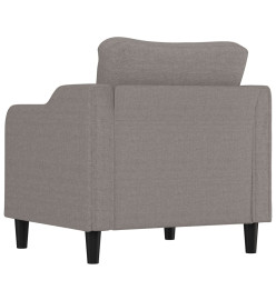 Fauteuil Taupe 60 cm Tissu