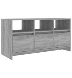 Meuble TV Sonoma gris 102x37,5x52,5 cm Aggloméré