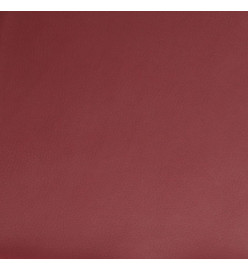 Fauteuil de massage Rouge bordeaux Similicuir