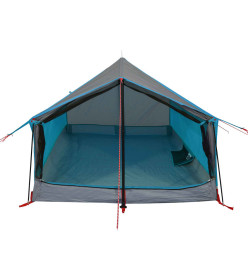 Tente de camping 2 personnes bleu 193x122x96 cm taffetas 185T