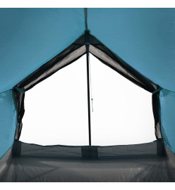 Tente de camping 2 personnes bleu 193x122x96 cm taffetas 185T