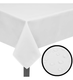 Nappes de table 5 pcs Blanc 250x130 cm