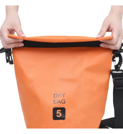 Sac sec Orange 5 L PVC