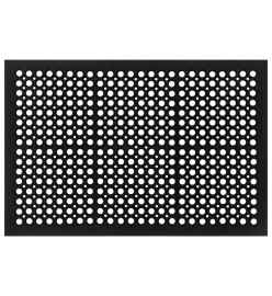 Paillasson rectangulaire 60x90 cm caoutchouc