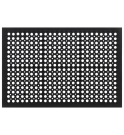 Paillasson rectangulaire 60x90 cm caoutchouc