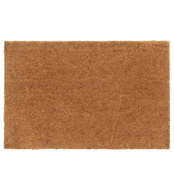 Tapis de porte naturel 65x100 cm fibre de coco touffeté