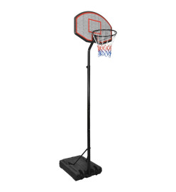 Support de basket-ball Noir 282-352 cm Polyéthylène